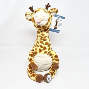 Baby Gund Twisty Tongue Giraffe Animated Stuffed‎ Toy With Tags Tested See Video